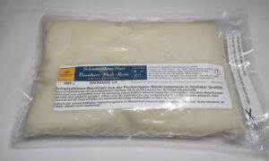 Rohharz, cremig, flüssige Erntekonsistenz