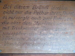 pecherbrunnen wllersdorf infotafel - Kopie